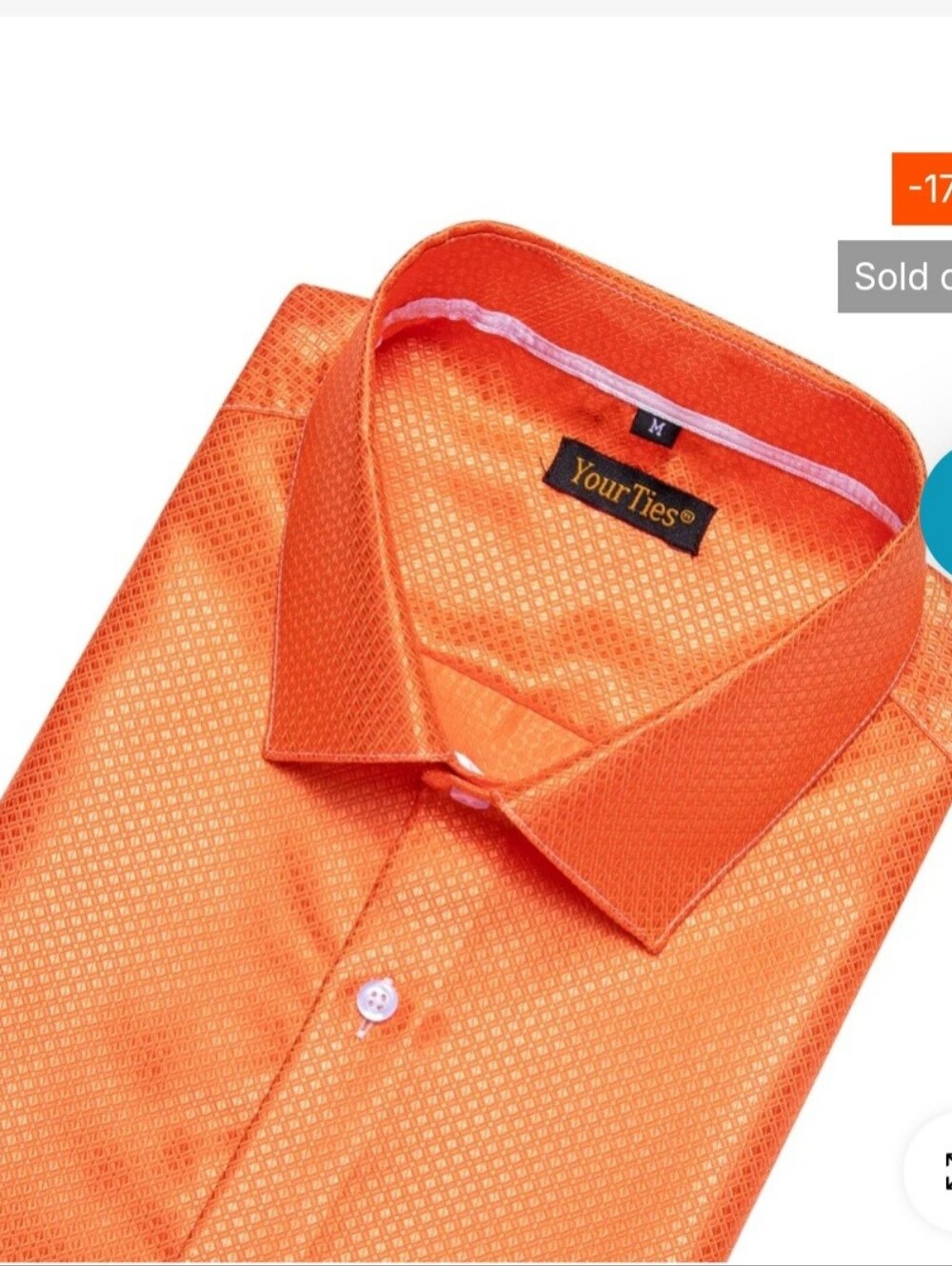Orange Dress Shirt